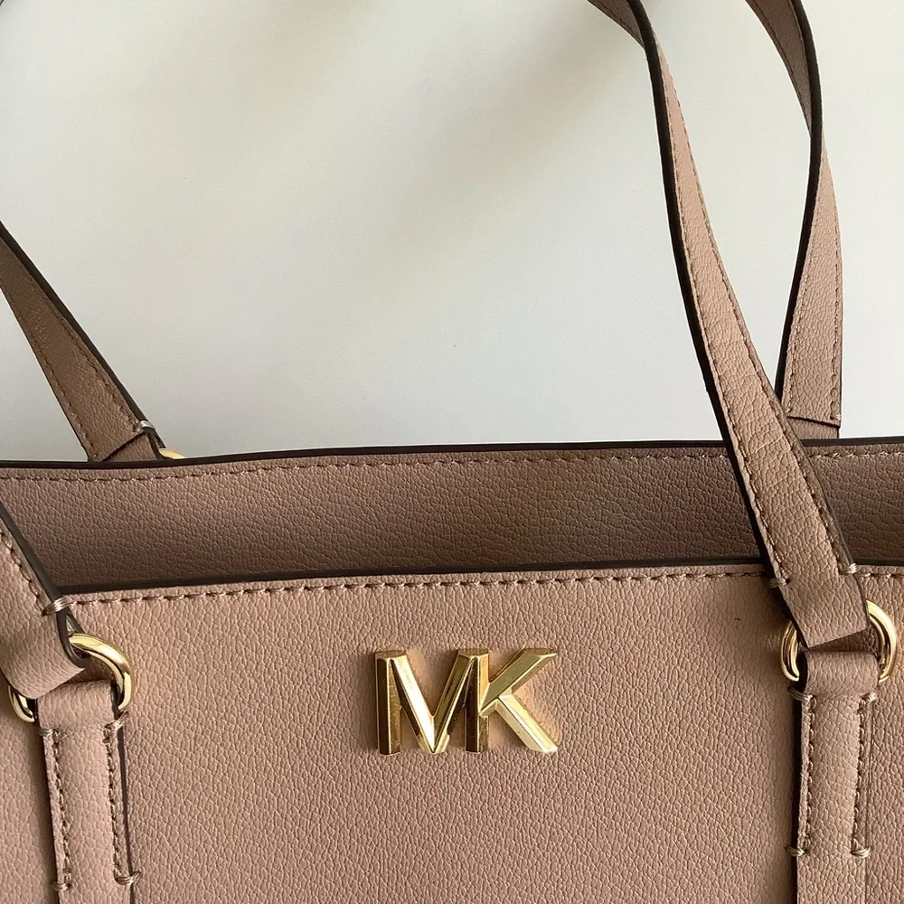 Michael Kors Sylvia Fawn‎ Leather Tote Bag NWT
